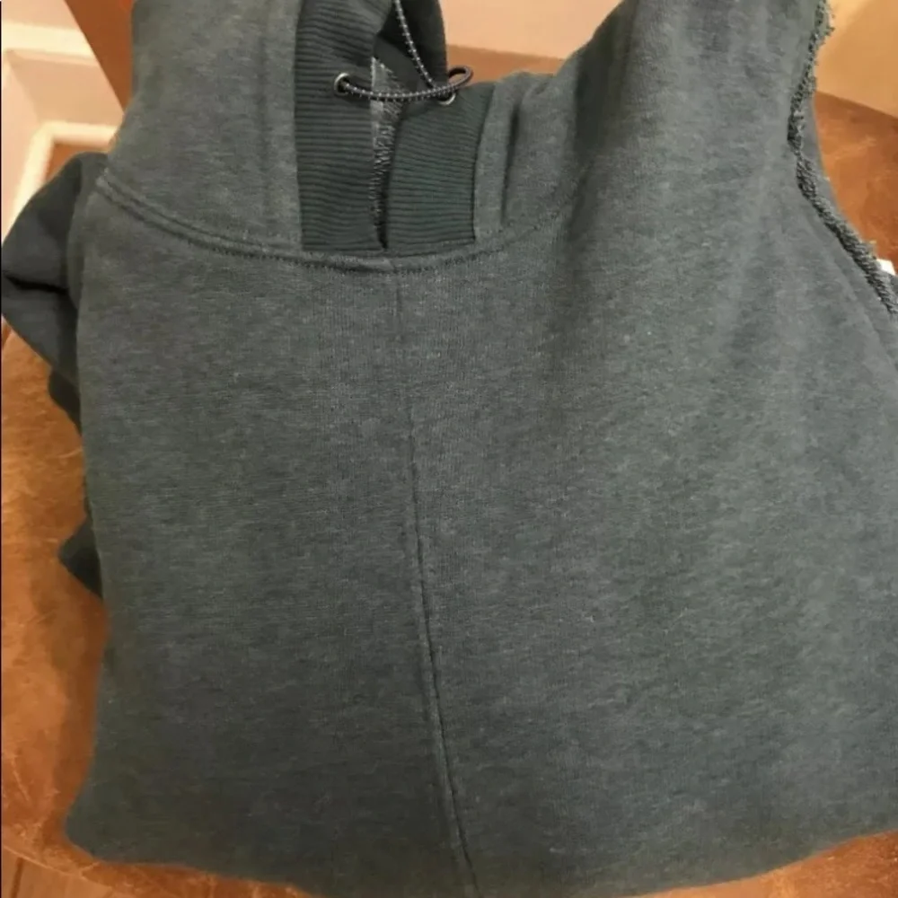 SALE NWT Free People Close Call Zip Hoodie Sweatshirt 2 in 1 XS or S Teal